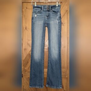 BKE Women's Blue Jeans - Faded - Boot Cut